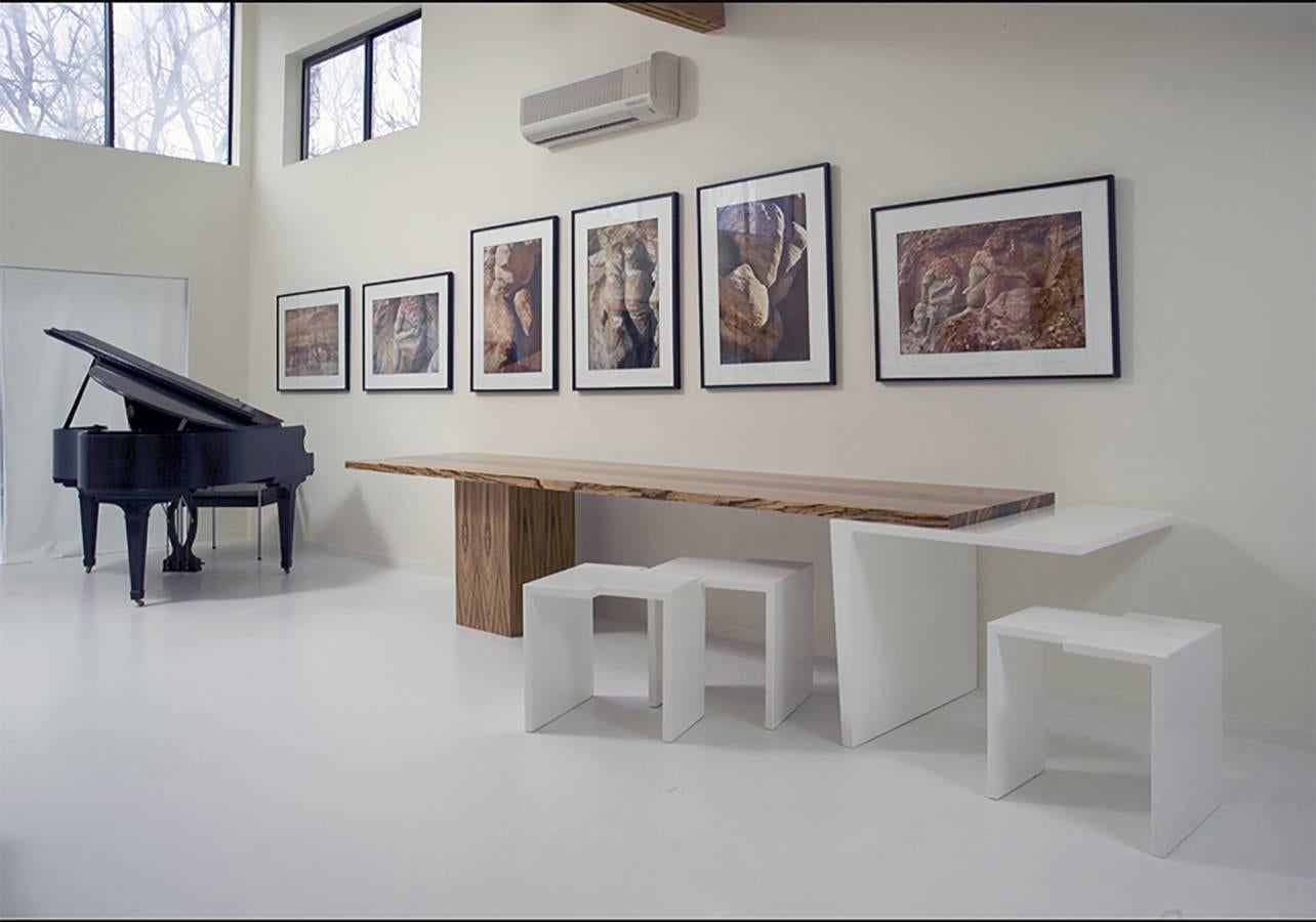 American Bauhaus Table and Benches For Sale