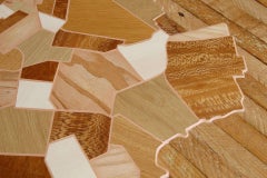 Reclaimed Wood Brooklyn Map Marquetry Wall Art