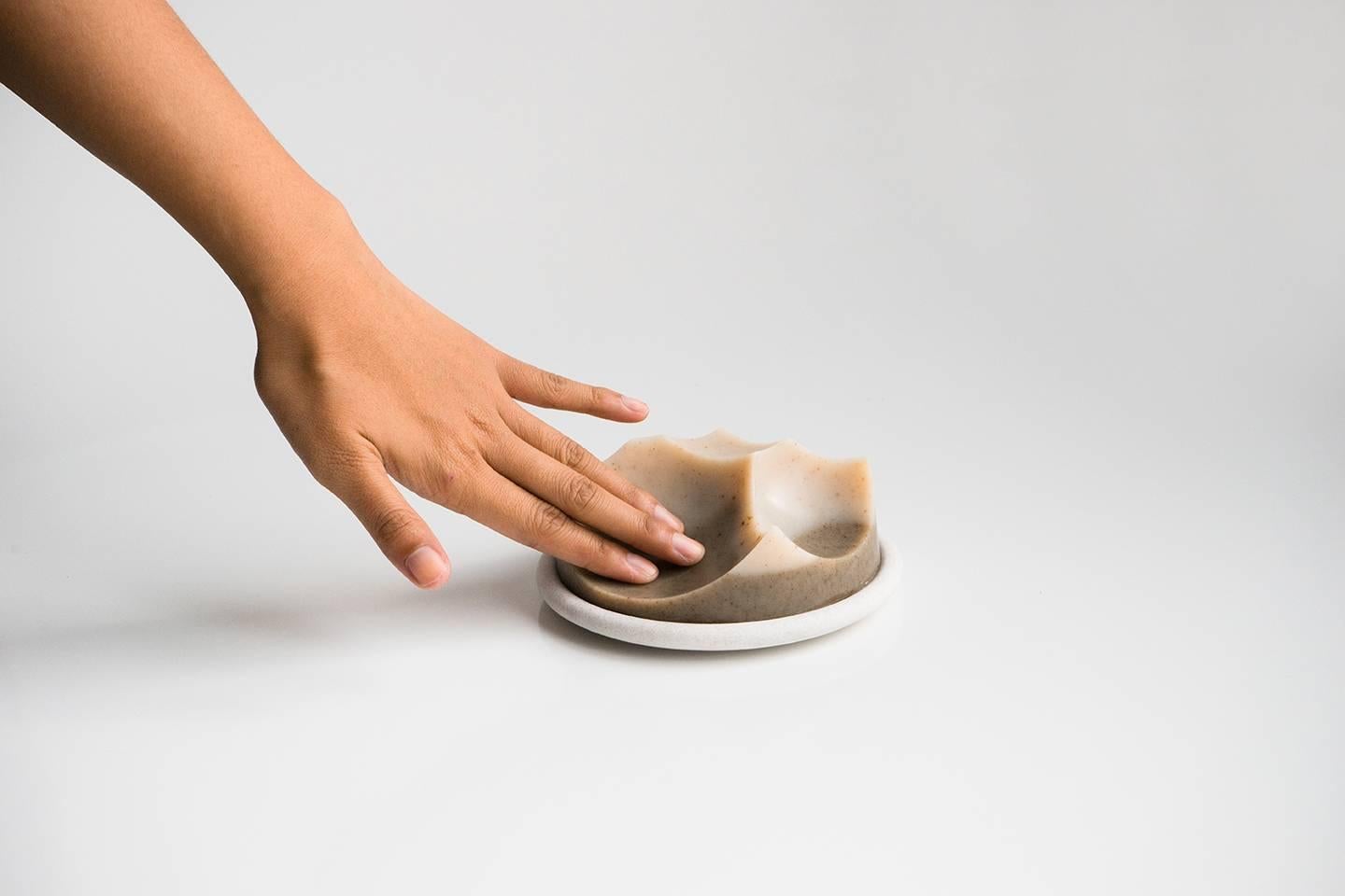 Minimalist Cardamom Vetiver, Hand-Poured Soap, Erode Series by UMÉ Studio