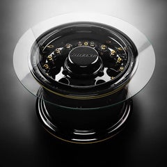 Black Edition Boeing 747 Wheel Coffee Table