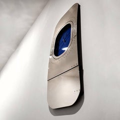 Airbus Aircraft Fuselage Clock, Blue