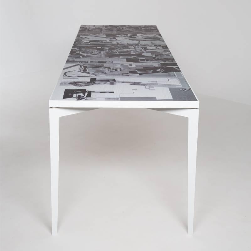 Appliqué Large Table The Glasgow School of Art Charles Rennie MacKintosh Photomontage For Sale