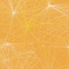 Voyageur Wallcovering in Citron Colorway