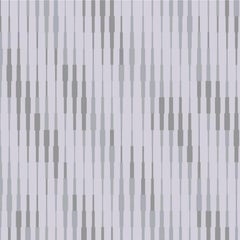 Hand-Screened Cascade Wallpaper in Silver Rain Colorway