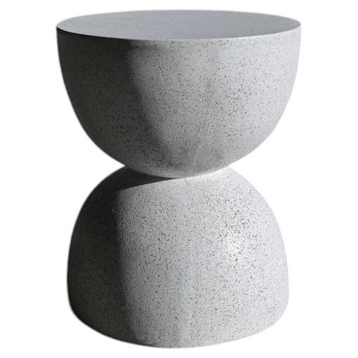 Bilbouquet Outdoor Table/Stool by Zachary A. Design, 15" Resin & Stone