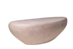 'River Rock' Low Table by Zachary A. Design in Resin and Stone Aggregate, USA