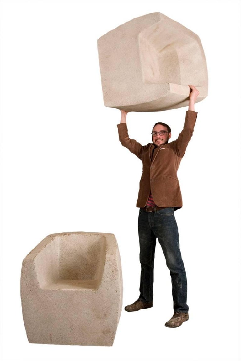 Lightweight Outdoor Van Dyke Chair 'Natural' by Zachary A. at 1stDibs