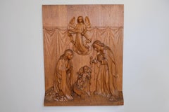 Religious Carving of the Nativity