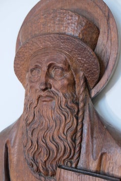 Religious Carving of Saint Hieronymus 'Saint Jerome'