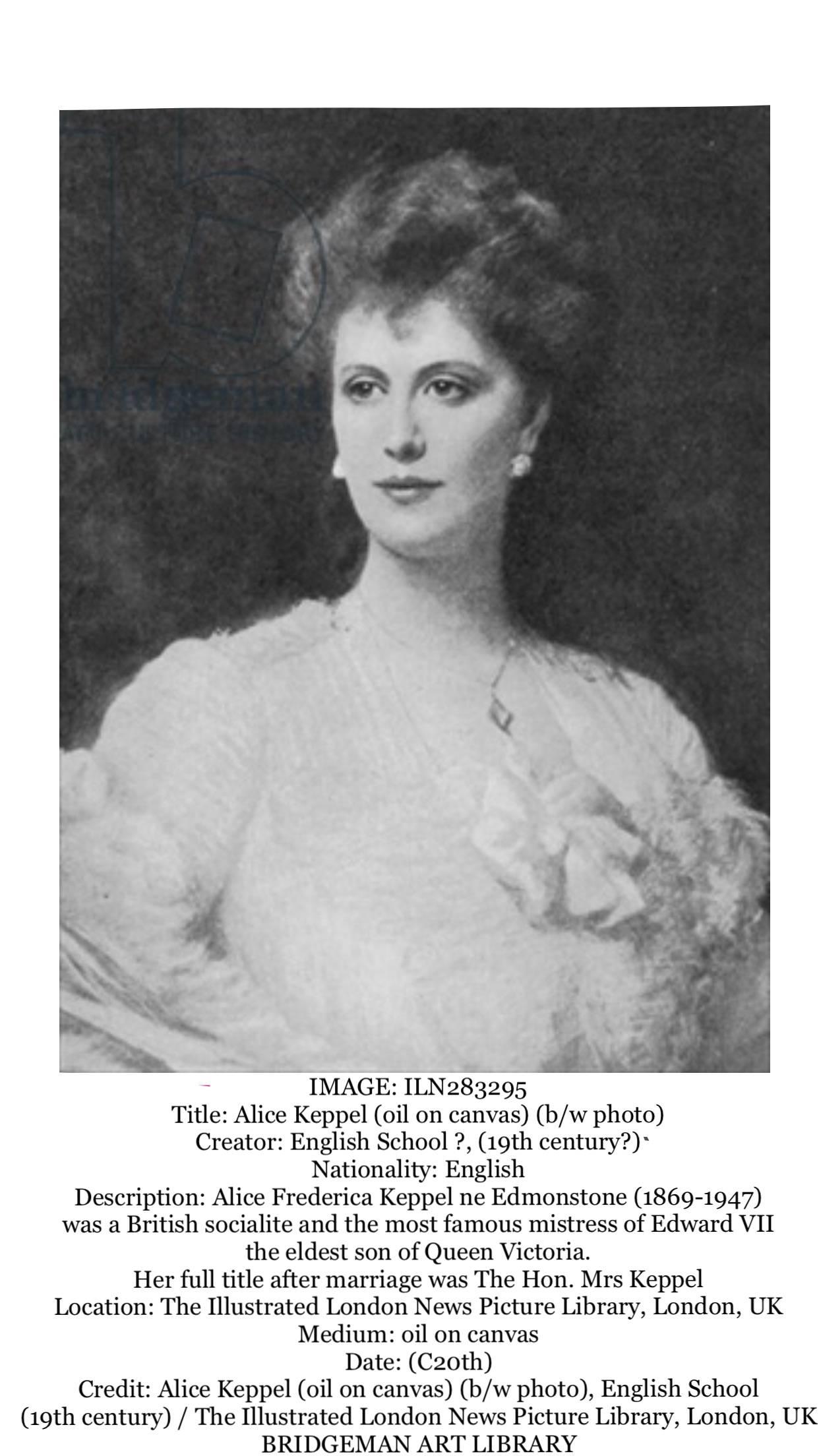 Other Alice Keppel Portrait of National and Royal Importance H.R.H the Prince of Wales For Sale
