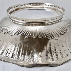 Antique Early 20th Century Ewer and Its Basin by Odiot Paris