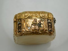 19th Century Gold and Diamonds Snuffbox