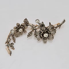Antique French Diamond Trembleuse/Tiara Combination