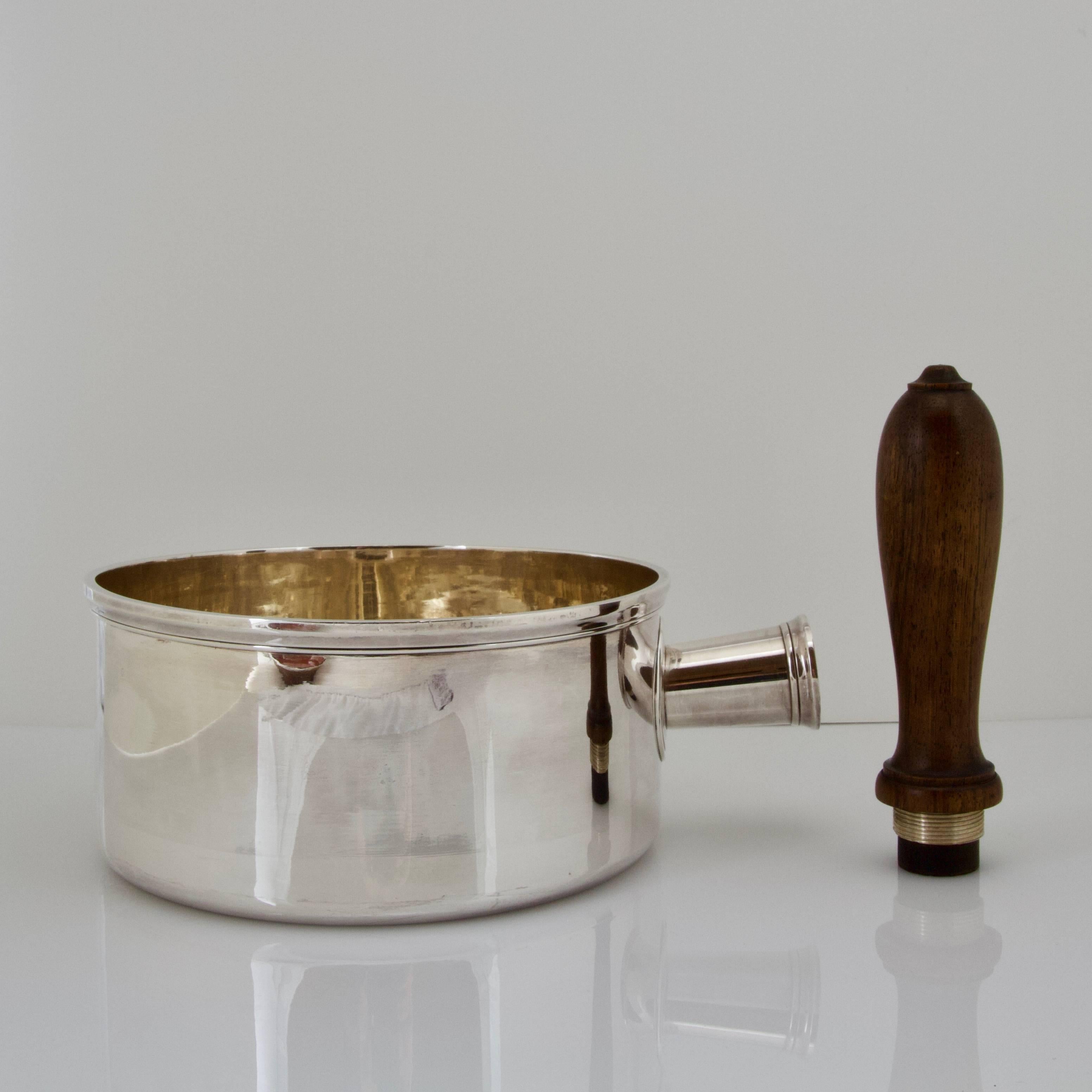 Other 20th Century Large Silver Saucepan For Sale
