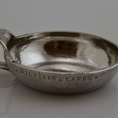 18th Century Sterling Silver Tastevin by Louis-Nicolas Dehors, Orléans