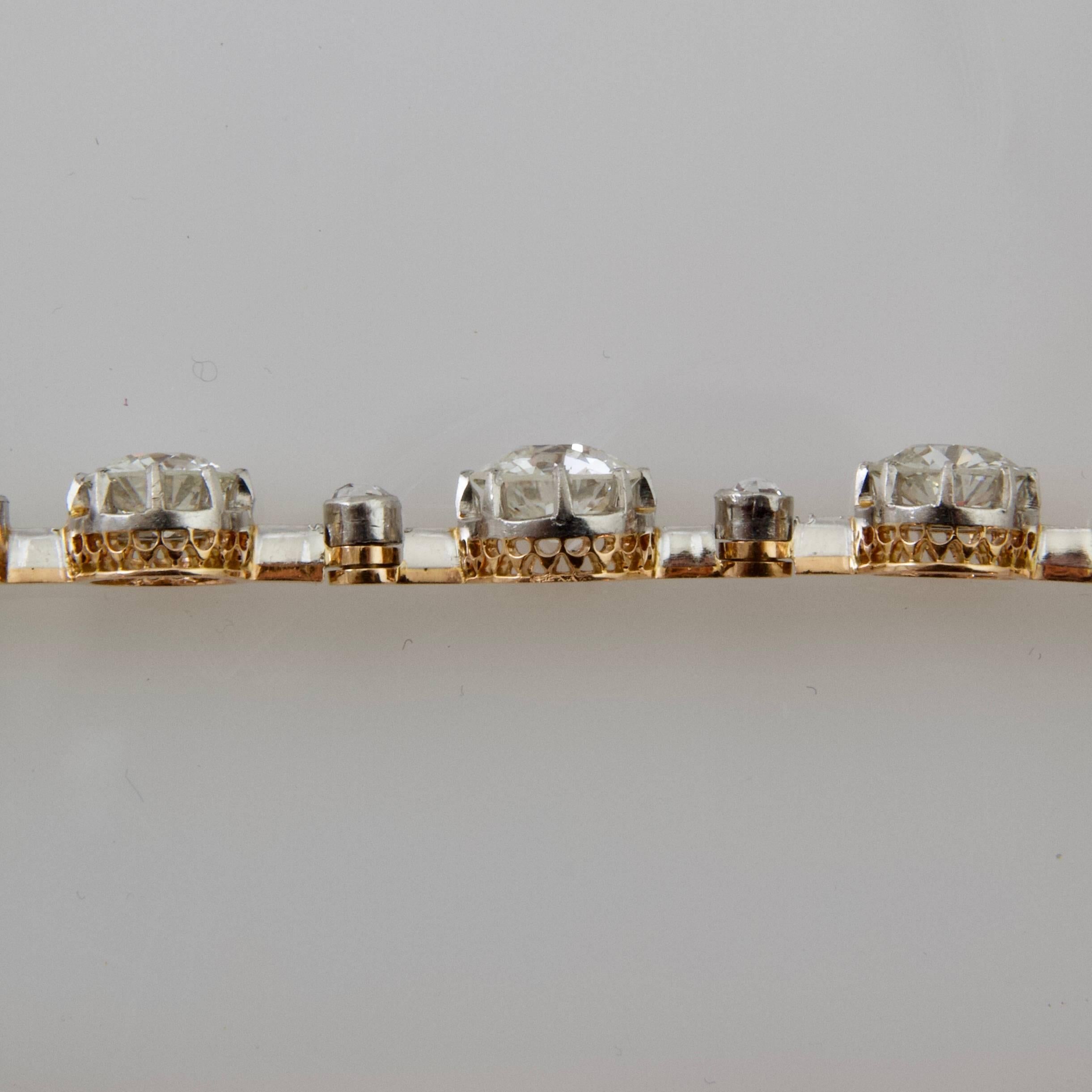 Antique Diamond Necklace by Mellerio Dits Meller For Sale 2