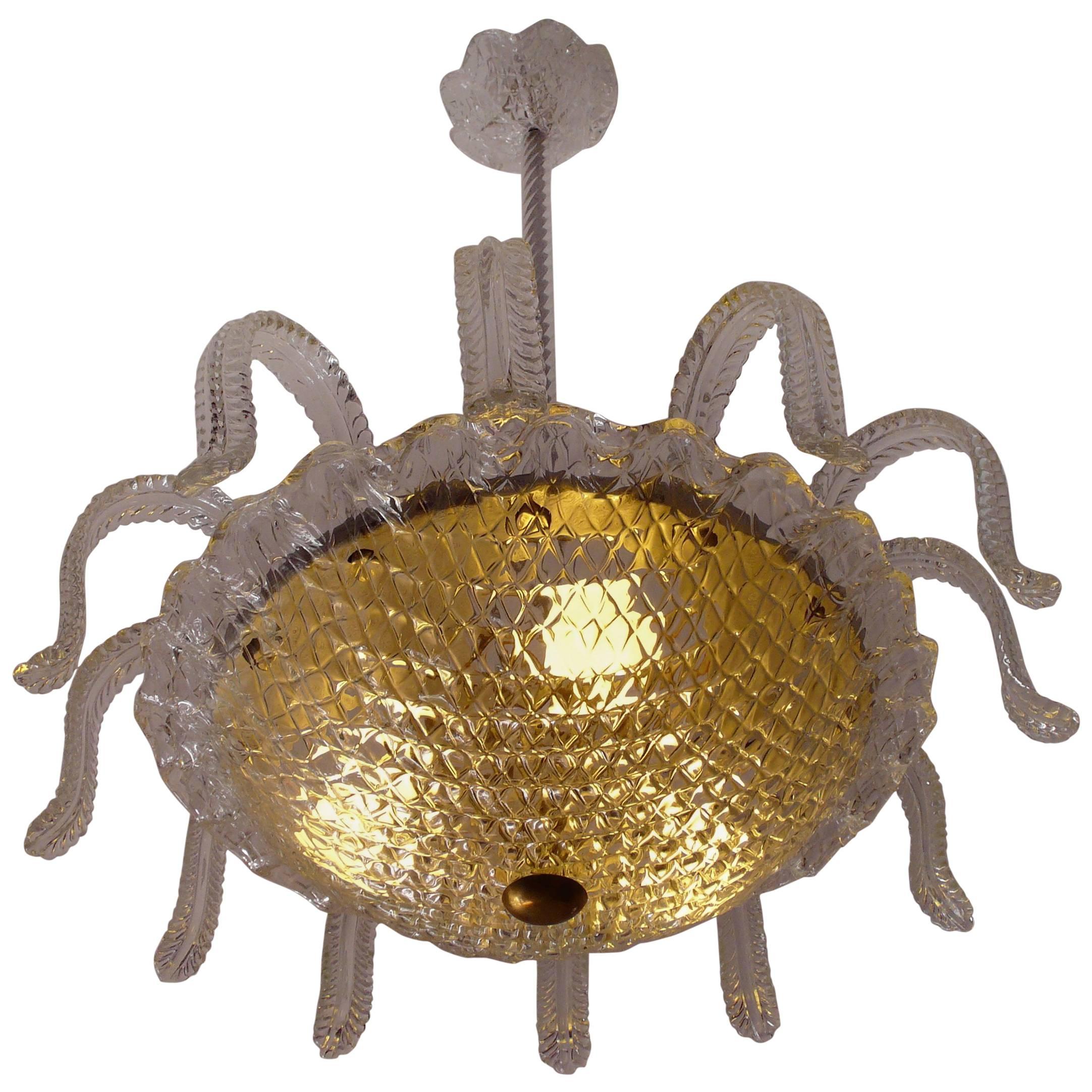 Medusa by Barovier & Toso, Murano, 1950s For Sale