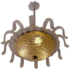 Vintage Medusa by Barovier & Toso, Murano, 1950s