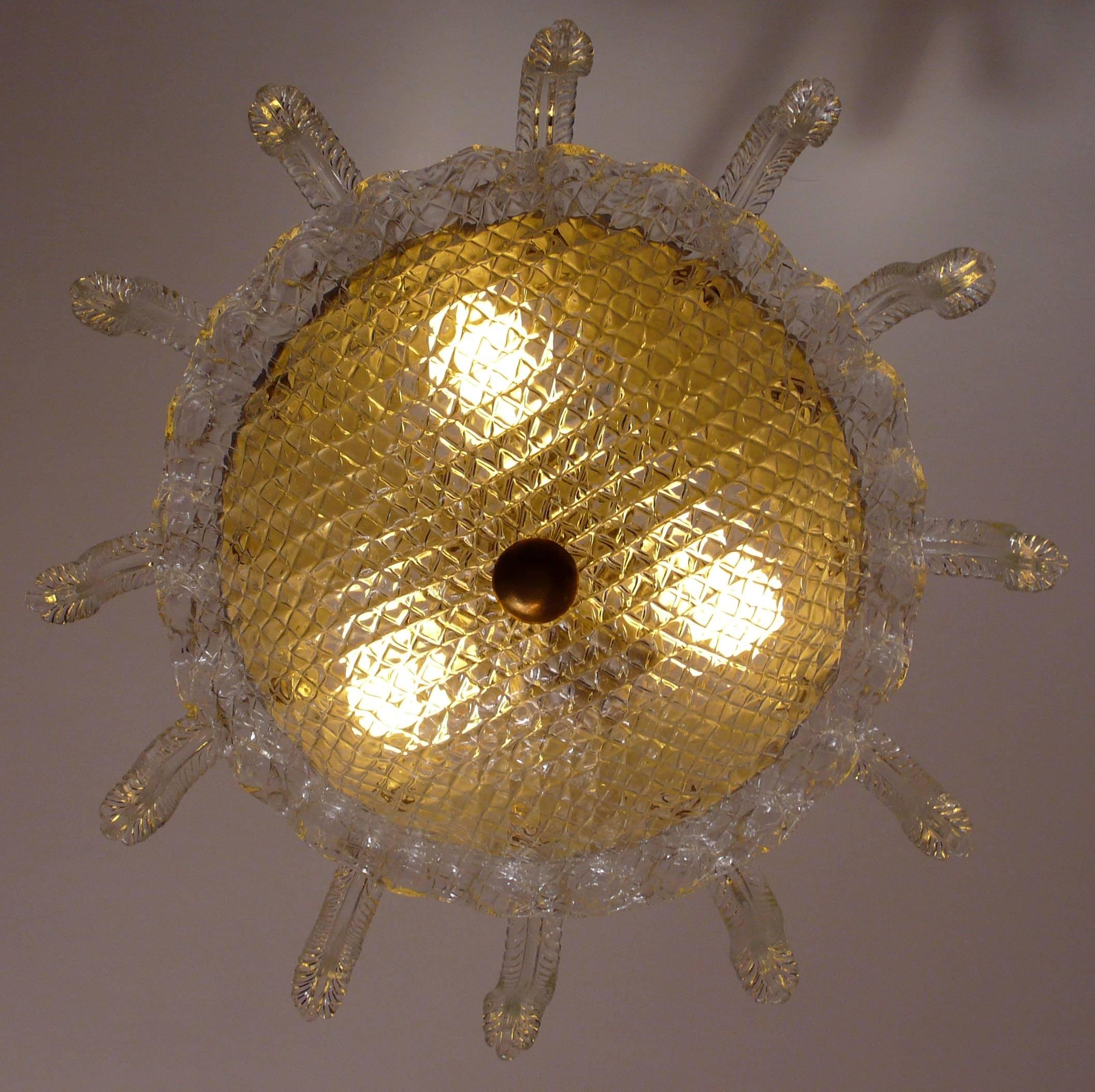 Medusa by Barovier & Toso, Murano, 1950s In Excellent Condition For Sale In Budapest, HU