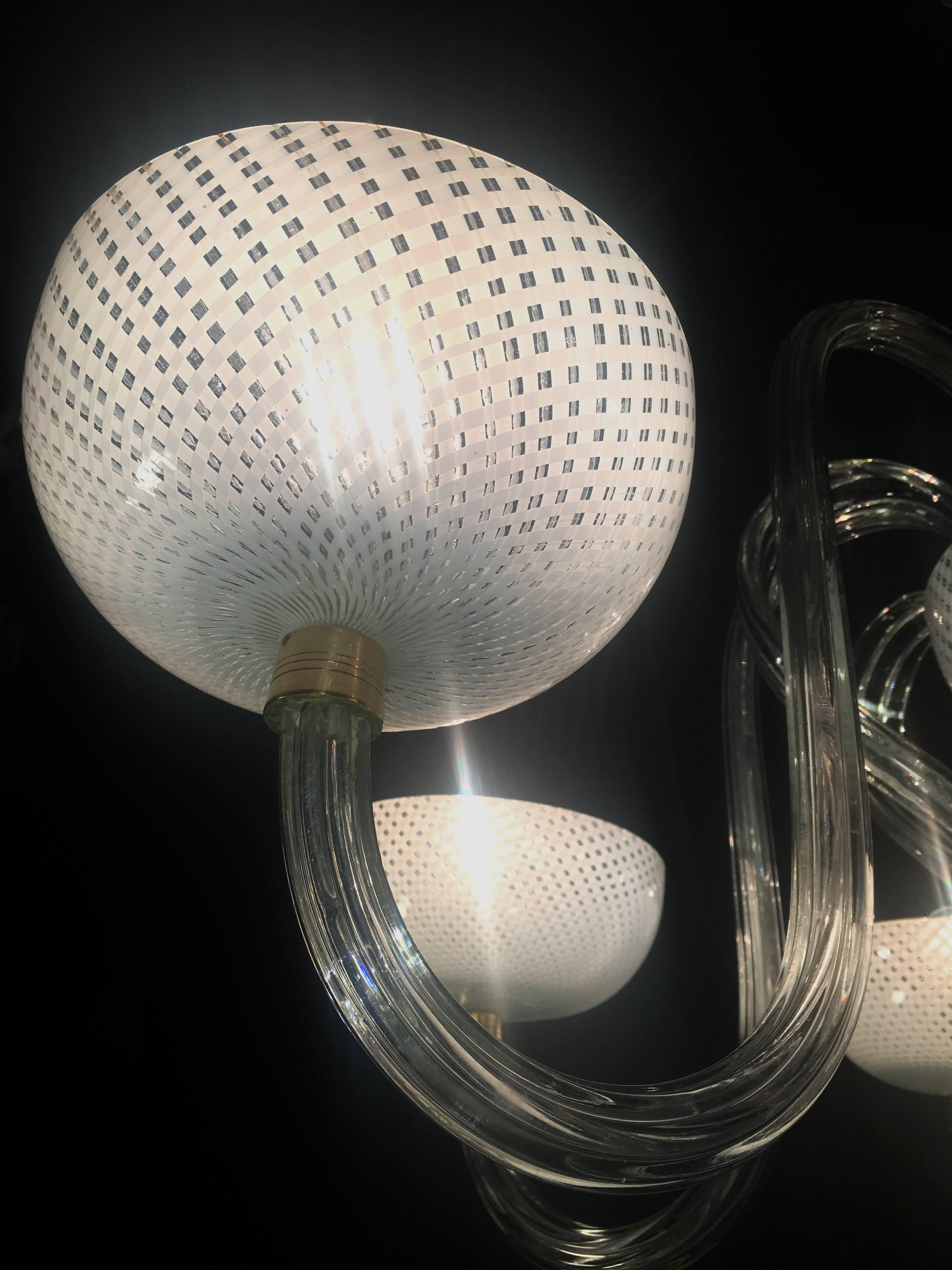 Magnifique lustre Venini 