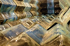 Ceiling Light Fixture by Carlo Nason for Mazzega, 1970