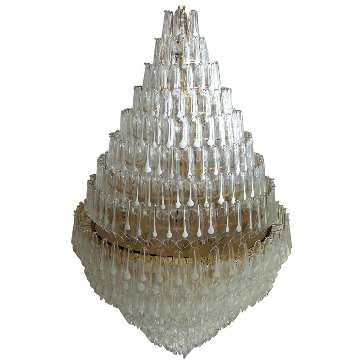 Majestic flush mount chandeliers.

Dimensions: Diameter 180
Height 220 cm.
   