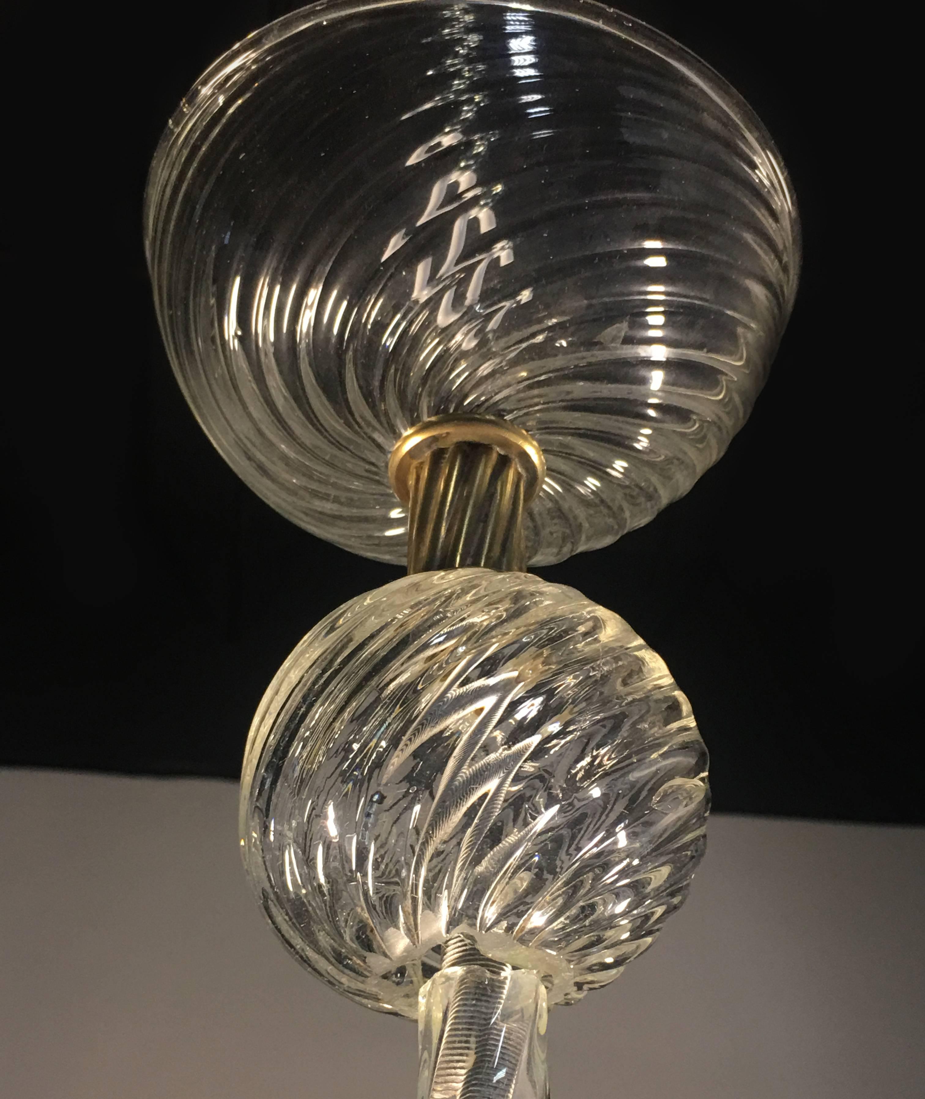 Chandelier by Barovier & Toso, Murano, 1940s 12