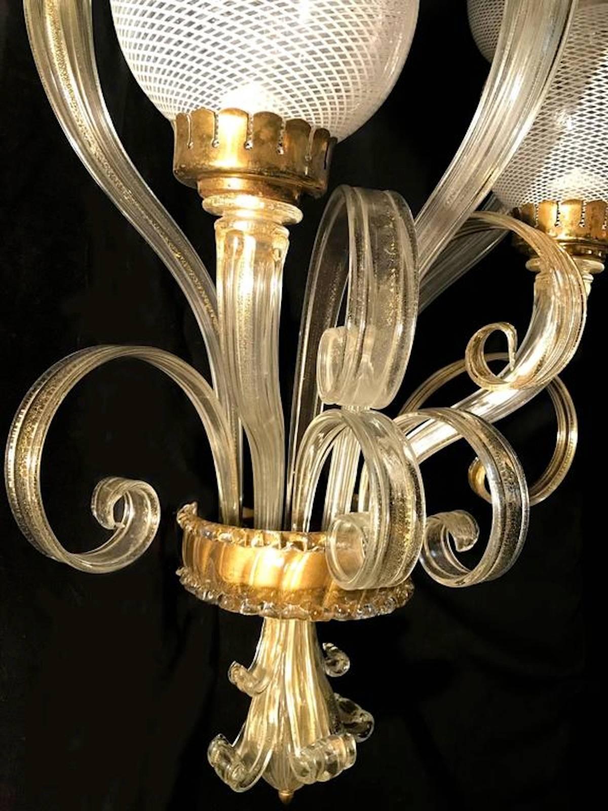 Amazing Set Five Sconces 