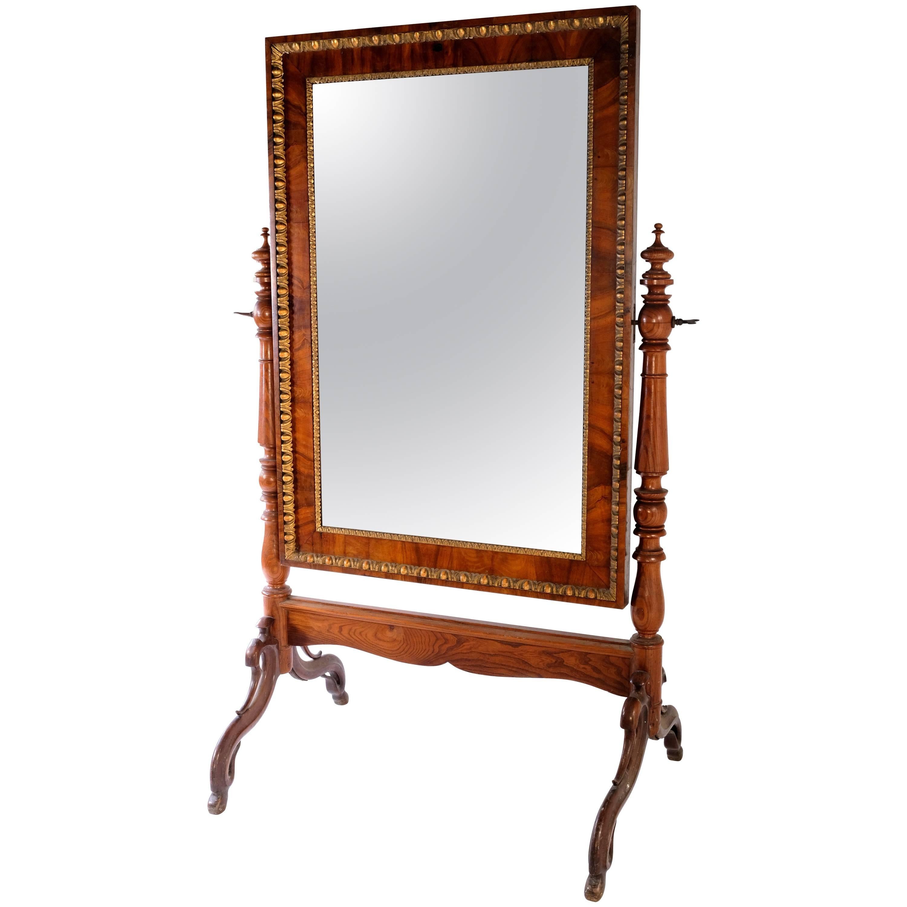 Fine Biedermeier Psiche Mirror, Austria, 1850s