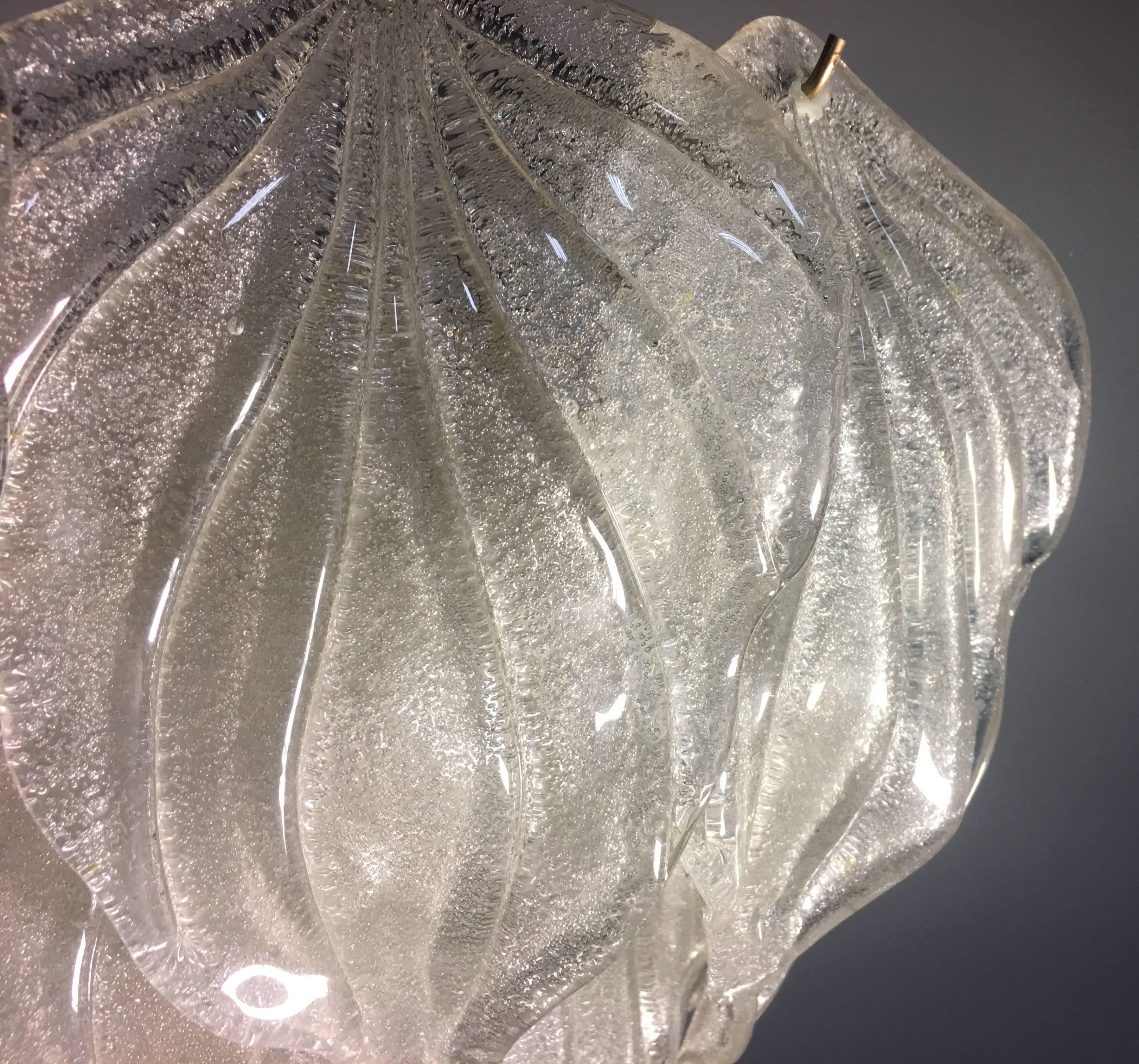 Murano Polar Ice Chandelier, Murano, 1970 In Excellent Condition In Budapest, HU