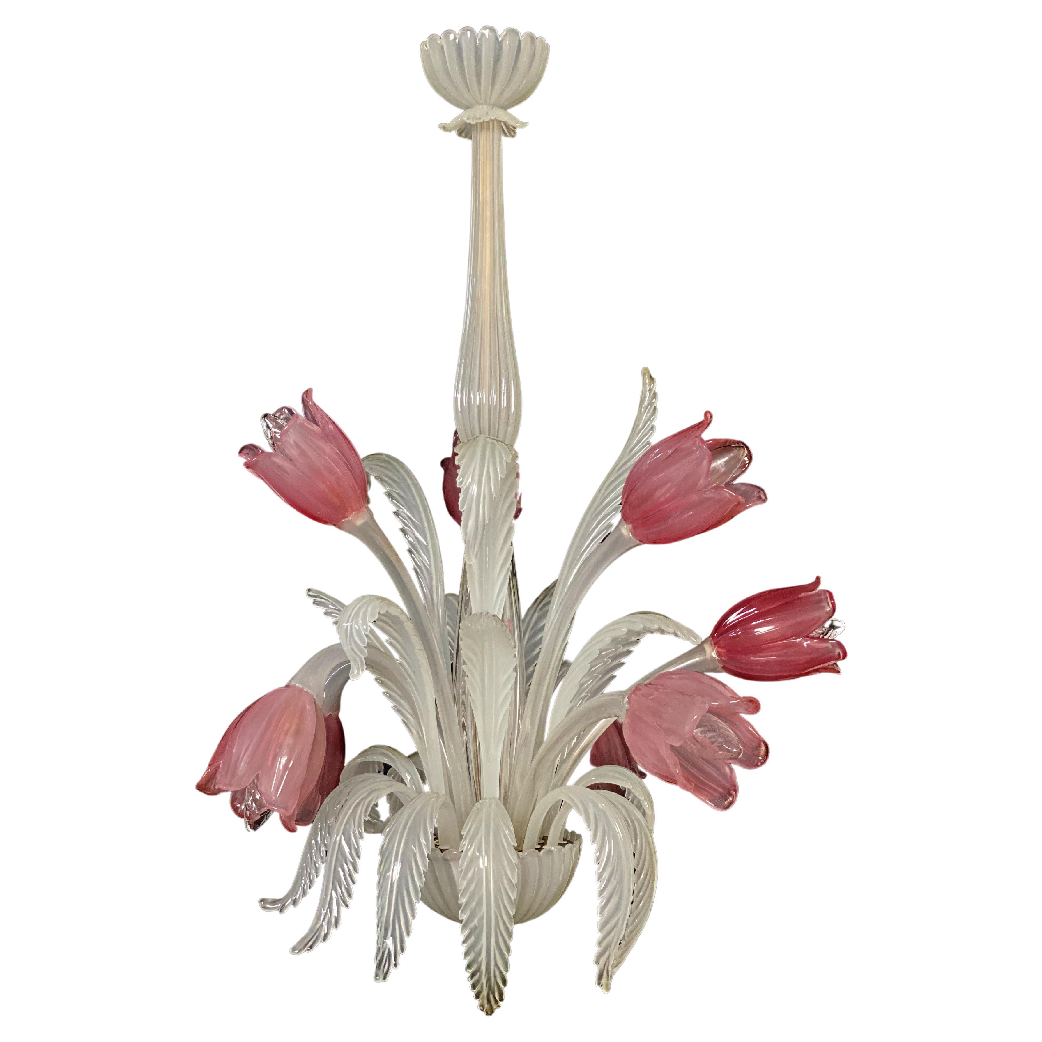 Tulip Chandelier For Sale at 1stDibs