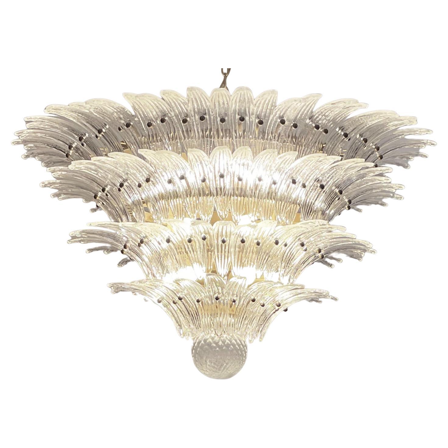 Majestic Chandelier "Palmette" Murano