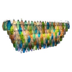 Multicolored Italian Chandelier by Valentina Planta, Murano