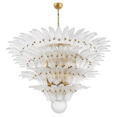 Fantastico lampadario italiano, Murano 1980
