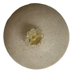Pink and Furious, Powder Pink Murano Ceiling Light, 1990's