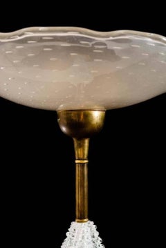 Rostrato Floor Lamp Art Eco by Ercole Barovier. Murano, 1940s