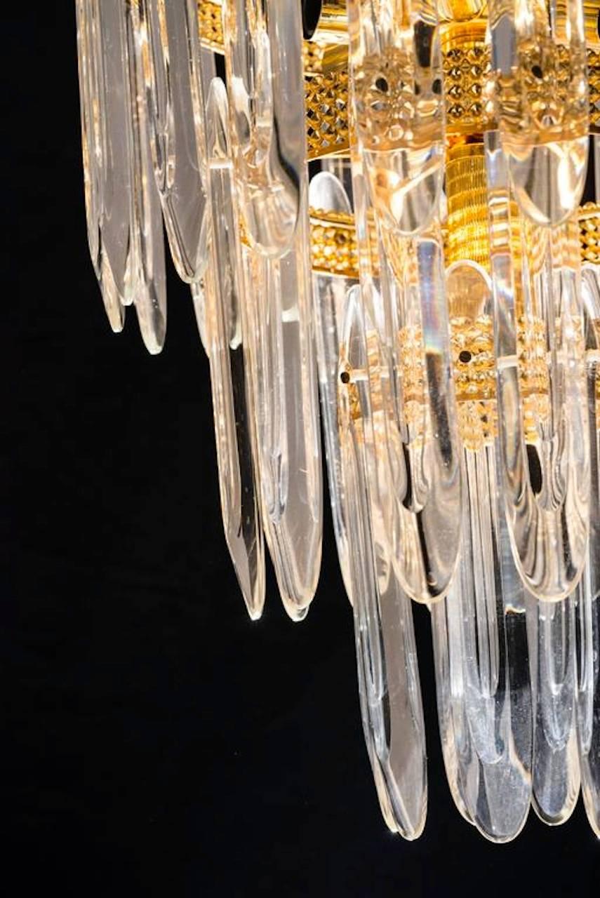 Chandelier by Gaetano Sciolari, 1960s For Sale 3