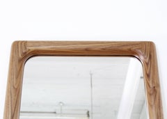 Spiegel, volle Länge, Anlehnen, Mid Century Modern, Schlafzimmer, Hartholz, Halbholz