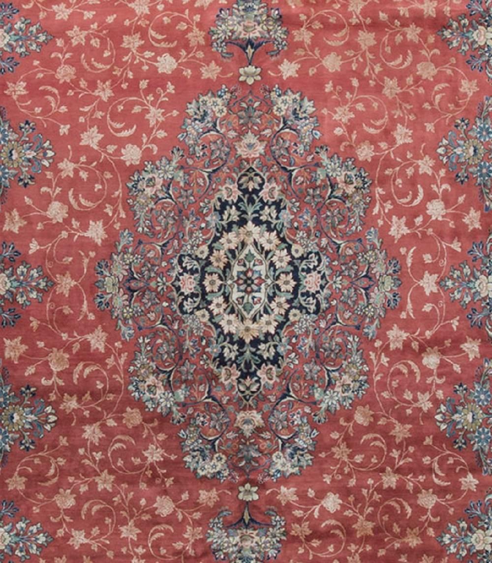 Sarouk rugs are from the village of Saruk about 25 miles north of Arak, in west Persia. Sarouk rugs have been produced for much of the last century. Sarouk’s are normally a very thick and dense heavy rug and are known for their exceptional quality
