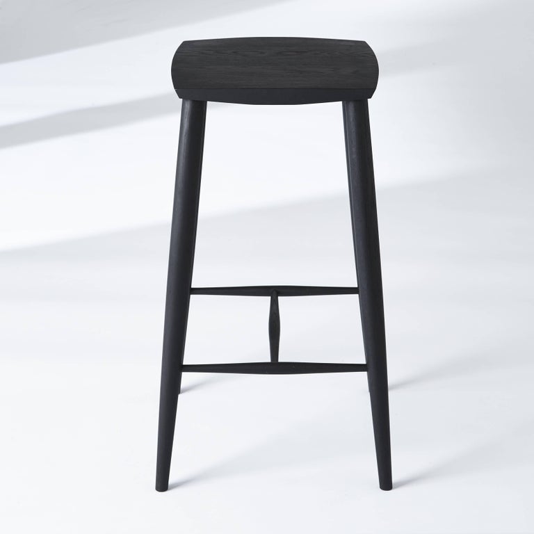 White Oak Counterheight stool by Coolican and Company For Sale at 1stdibs