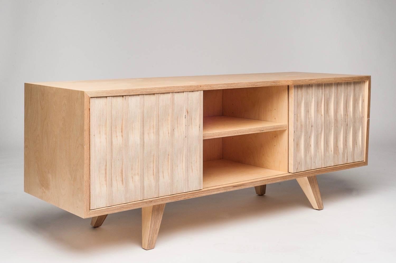 Mid-Century Modern Mabley Sideboard, Designed and Handcrafted in Vienna by Lee Matthews For Sale