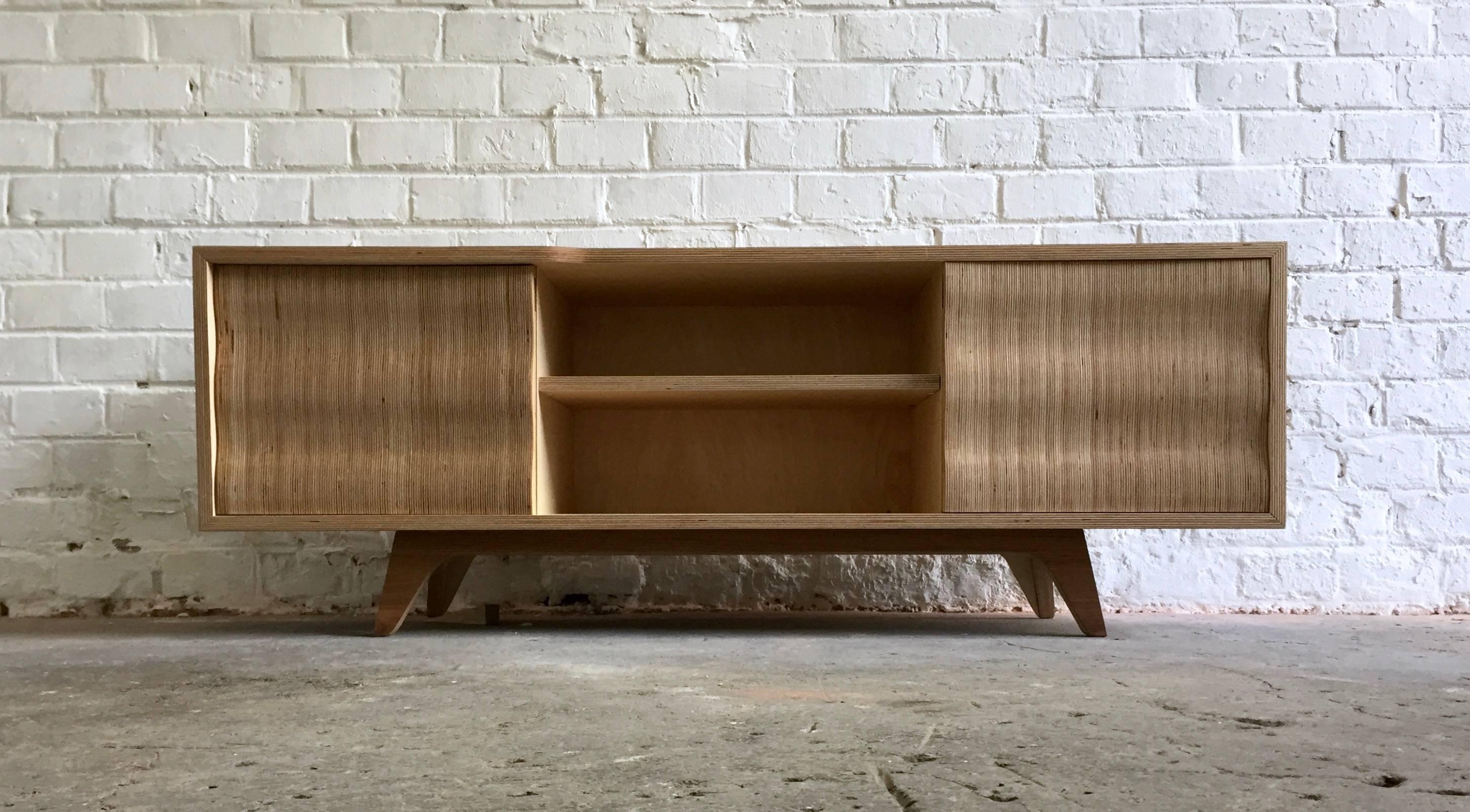 Contemporary Barfield Sideboard, Designed and Handcrafted in Vienna by Lee Matthews For Sale
