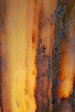 Pair of Mid-Century Modern Onyx Cube Lights