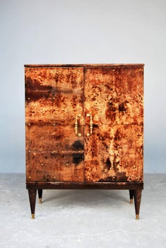 Aldo Tura Bar Cabinet, circa 1950-1960