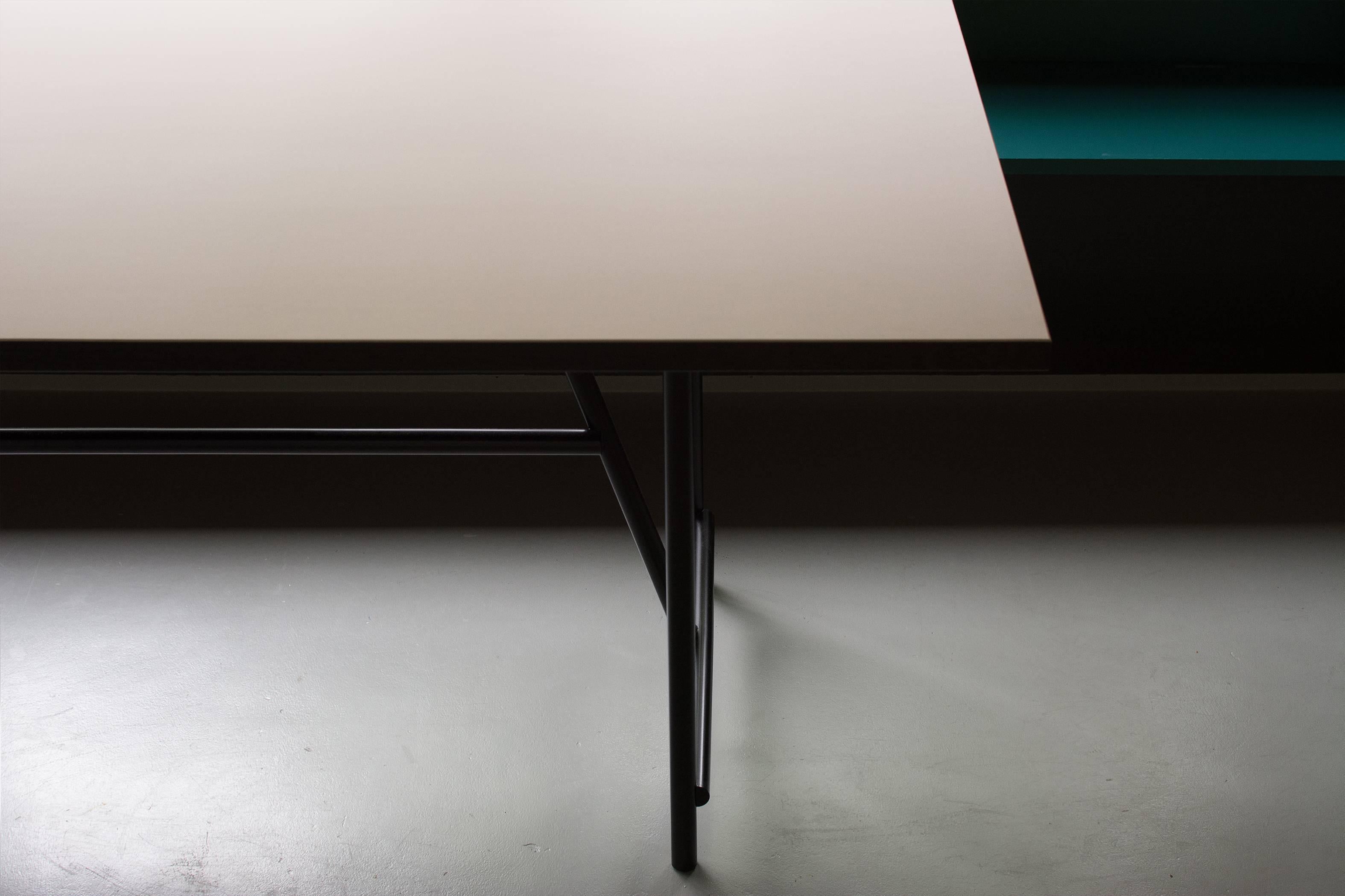 Scandinavian Modern DU Table by ÖRN DUVALD Contemporary Dining Table Handcrafted in Denmark For Sale