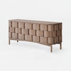 Weave 135, Smoked Oak Wood, Credenza from Ringvide, Scandinavian