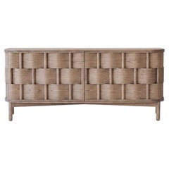 Weave 135, legno di rovere affumicato, credenza di Ringvide, stile scandinavo