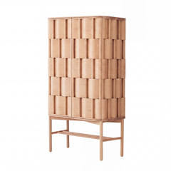 Weave 86, Cabinet from Ringvide, Oak Wood Natural Oil, Scandinavian