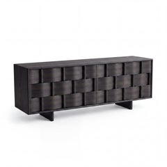 Credenza from Ringvide, Weave Frame, Birch Wood, black oil. Scandinavian
