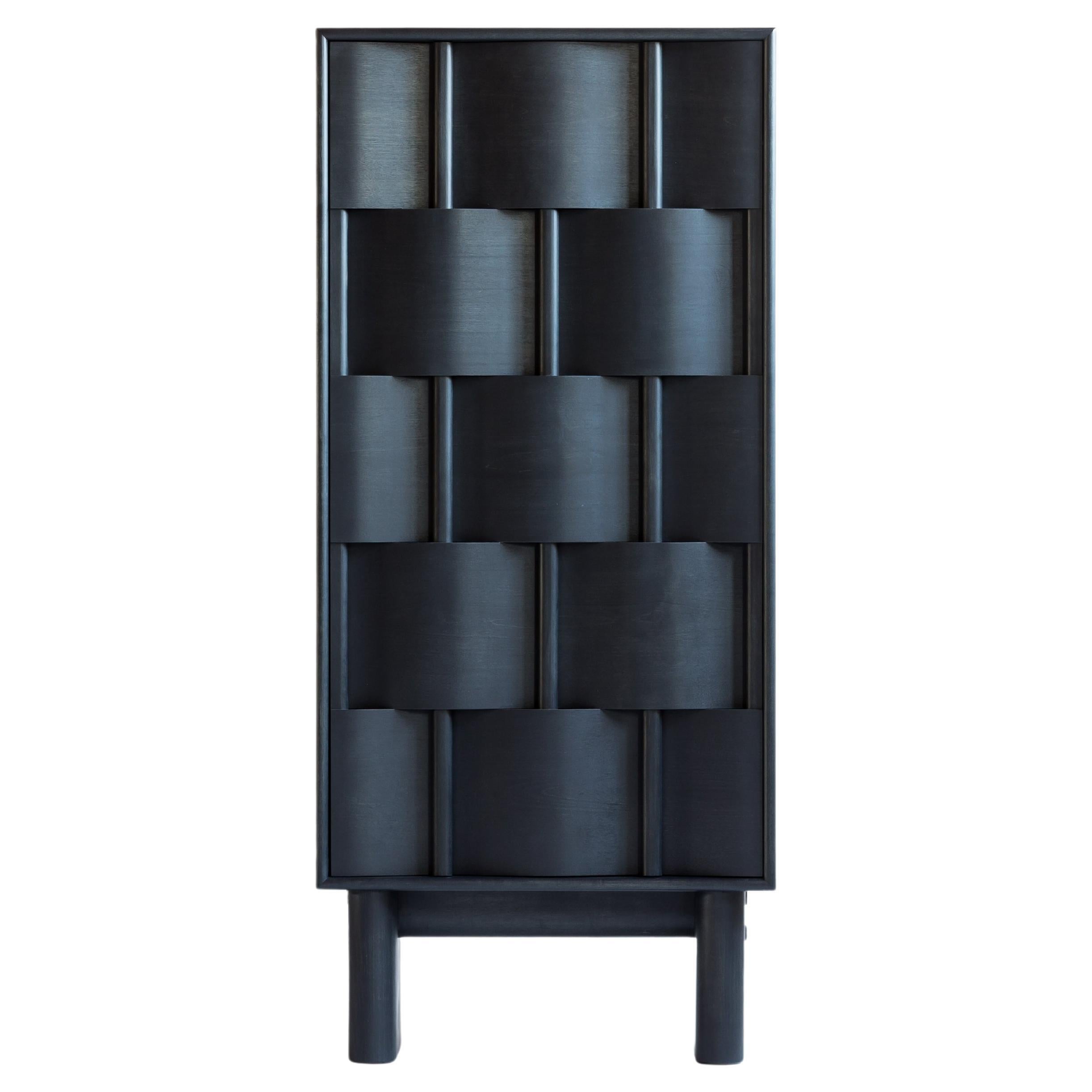 Armoire de Ringvide, cadre tissé haut, bois de bouleau, huile naturelle. Scandinave en vente